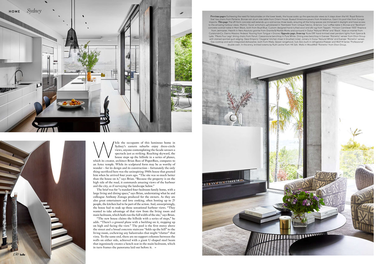 Belle Feb-March 2022 Sydney Home : Popovbass Page 02